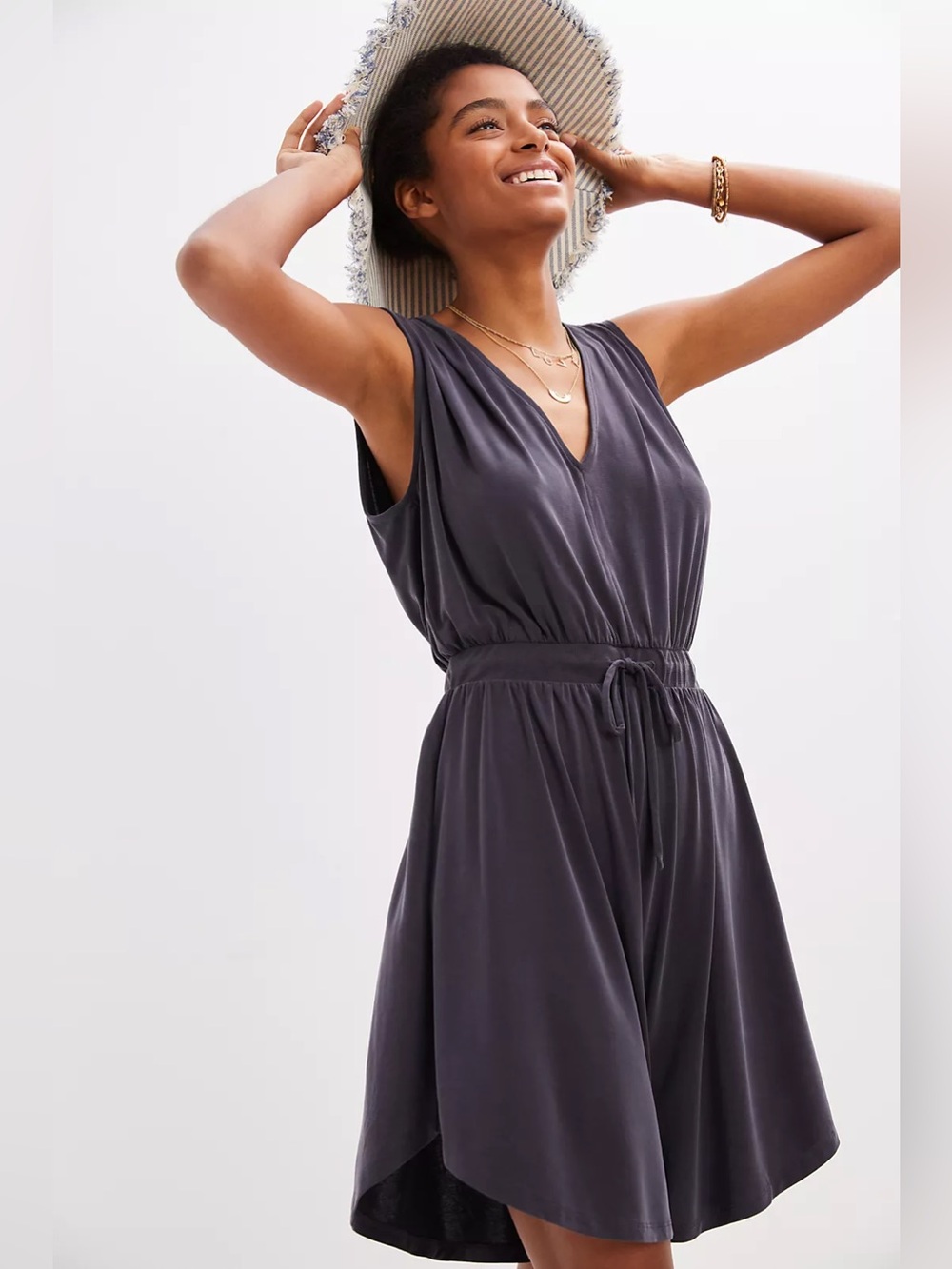 Daily Practice by Anthropologie Draped Mini Dress Size Small EUC